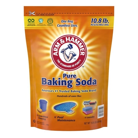 Arm & Hammer Arm & Hammer No Scent Organic Baking Soda Cleaner Powder 10.8 lb 341